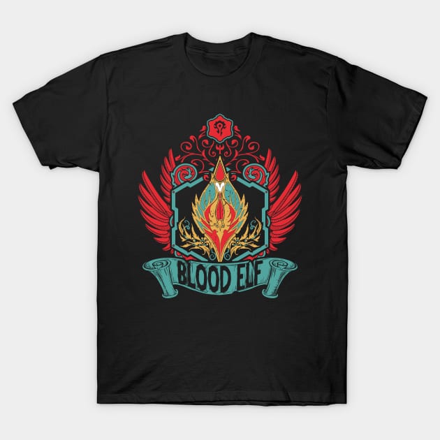 BLOOD ELF - CREST T-Shirt by Absoluttees
